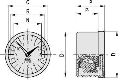 Индикатор положения GA11 - GA12 фото 2