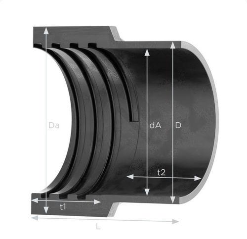 Втулка соединения PU Screw Cuff EL фото 2