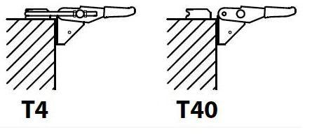 Прижимное устройство с защелкой T4-T40 фото 3