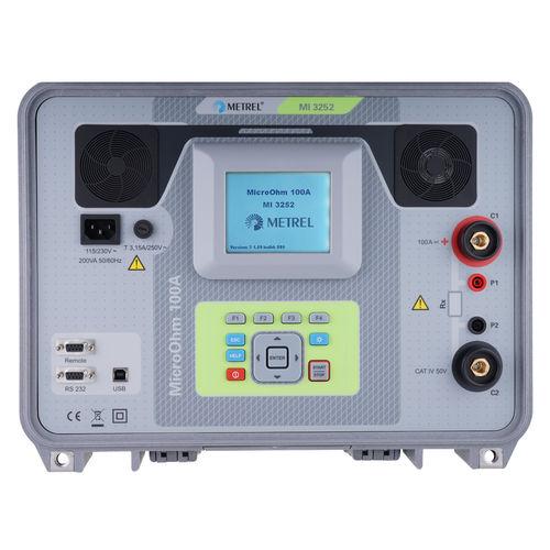 Цифровой микроомметр MI 3252 MicroOhm 100A фото 1