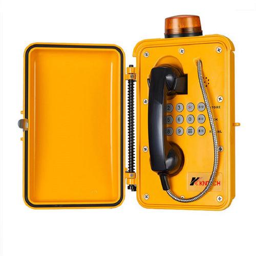 Аналоговый промышленный телефон KNSP-01T2S фото 5