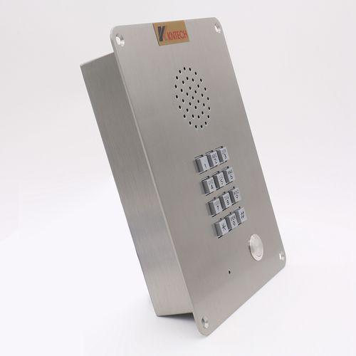 Промышленный телефон из нержавеющей стали KNZD-06 фото 3