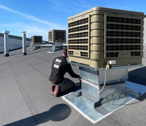 Стационарный испарительный охладитель ECO COOLER фото 6
